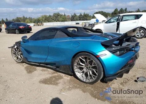 2020 Mclaren Automotive 720S z USA, uszkodzony, nr VIN SBM14FCAXLW004064